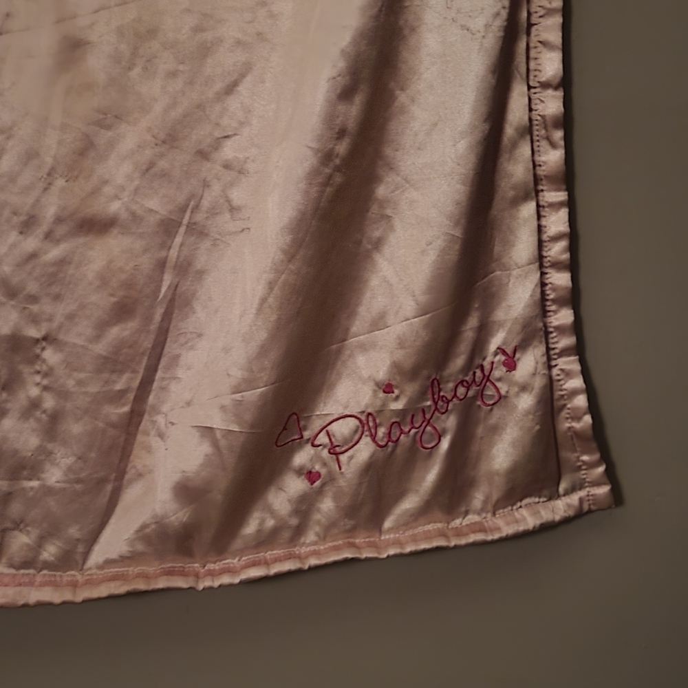 Playboy satin blanket